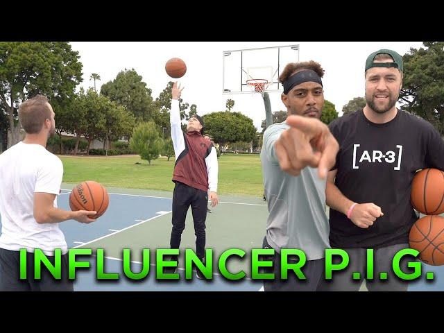 INFLUENCER TRICK SHOT P.I.G. Ft. BdotAdot, Josh Horton