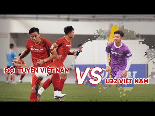 RE-LIVE GIAO HỮU | ĐT QUỐC GIA - U22 QUỐC GIA | QUANG HẢI, HÙNG DŨNG MƯỚT MỒ HÔI TRƯỚC CÁC ĐÀN EM