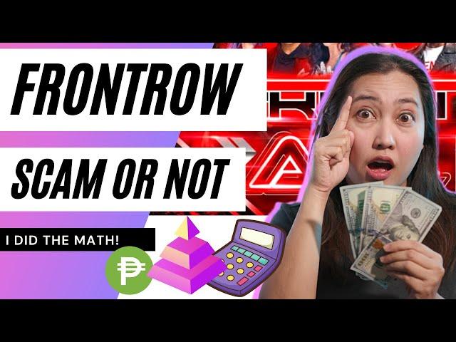 Millionaire Reviews FRONTROW | SCAM OR NOT