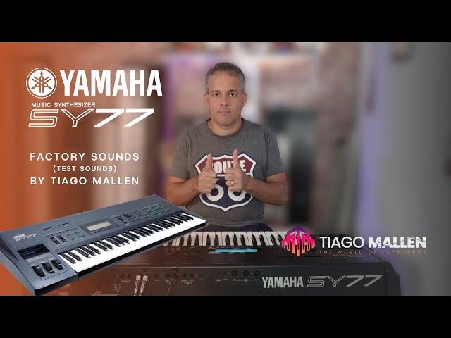 Yamaha SY77 - (O Melhor Teclado FM já Feito) factory sounds by Tiago Mallen #yamahasynths