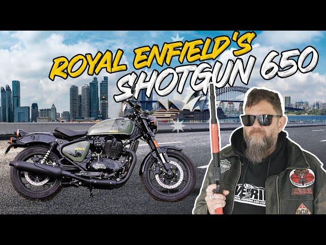 Aussiest Review of the Royal Enfield Shotgun 650 2024 Motorcycle