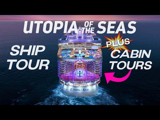 Utopia of the Seas Full Ship Tour including Cabin Tours