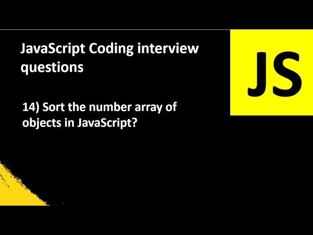 Sort the number Array of Objects in JavaScript