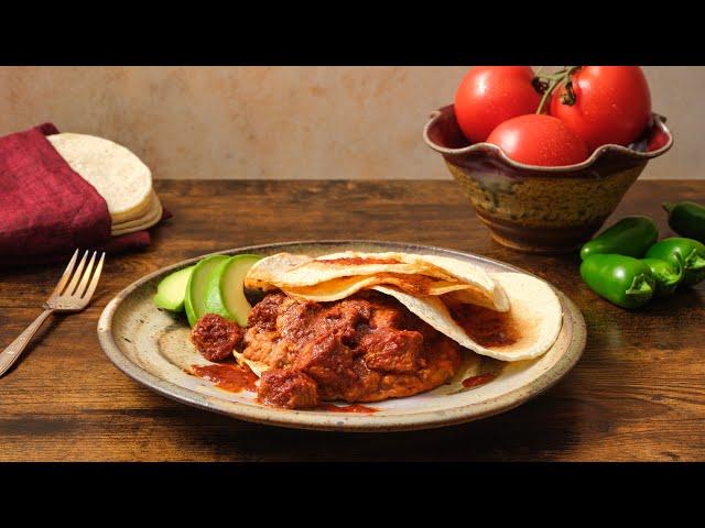 Pati Jinich - Asado de Puerco Empalmes (Stacked Tacos)