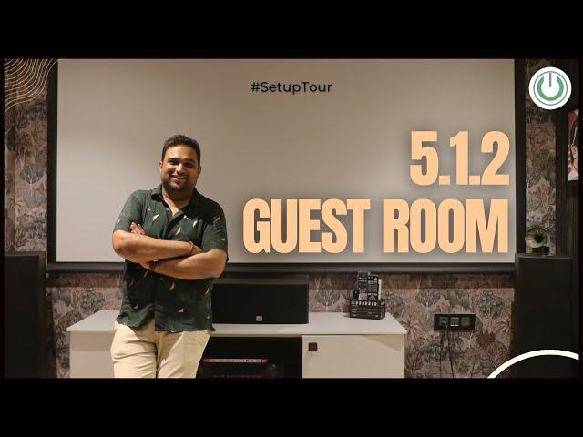 5.1.2 Atmos Home Theater Room under 5 Lakh Rupees in India | Best Guest Room/Cinema Room Setup Tour