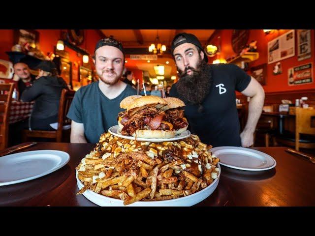 TORONTO'S BIGGEST FOOD CHALLENGE | THE $100 CUCKOO'S NEST | Toronto Pt.3