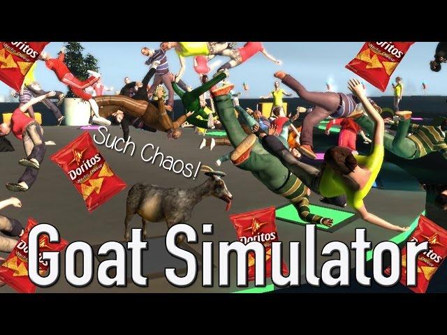 Hilarious Mods, Such Chaos!! - Goat Simulator Funny Moments Part 11