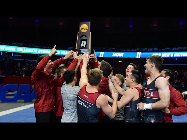 Highlights: Brody Malone wins all-around title as Stanford men's gymnastics captures NCAA title...