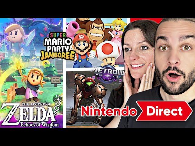 UN SUPER NINTENDO DIRECT : NOUVEAU MARIO PARTY, NOUVEAU ZELDA, METROID PRIME 4 !