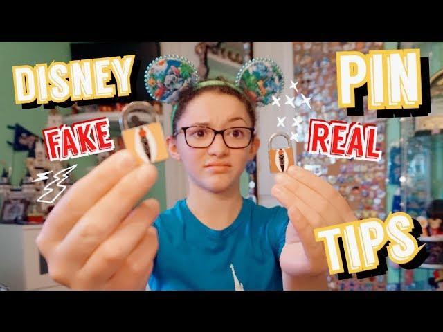 Disney Pin Trading Tips!! How to Tell When a Pin is Fake