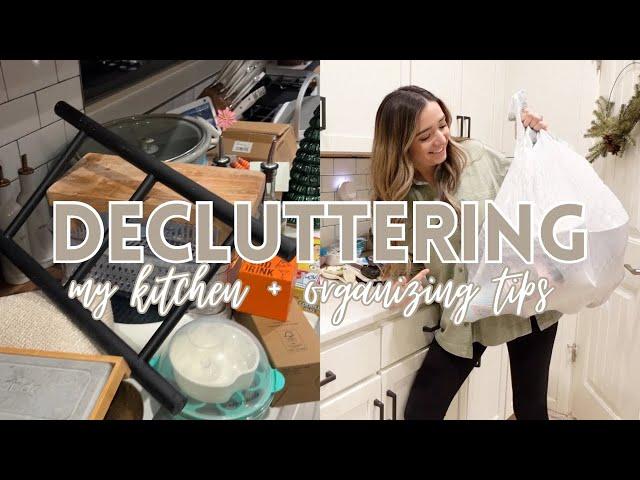 *MAJOR* KITCHEN DECLUTTER 2024 | THROWING EVERYTHING AWAY + Organizing tips