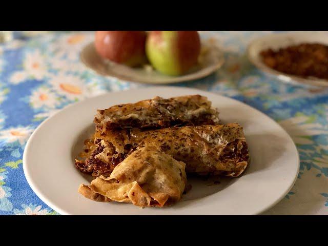 Pasta Grannies discover an Italian strudel called crescia sfogliata