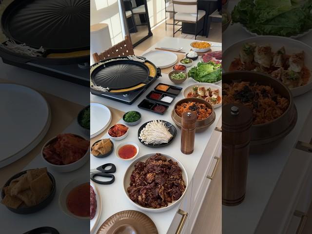 we got Korean BBQ at home #recipe #food