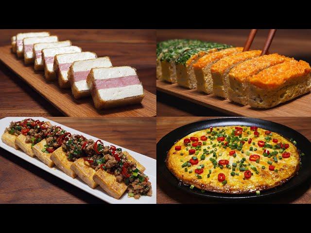 4 Best Tofu Recipes | Delicious and Healthy!!