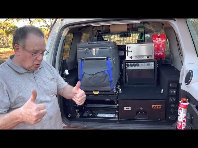 Peter Mathieson talks about fitting out his Pajero 4WD to go camping