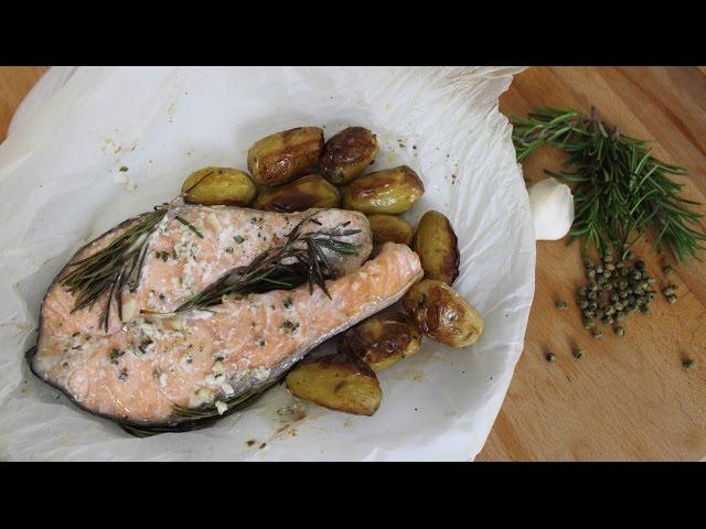 SALMONE AL CARTOCCIO - Buono Facile Veloce