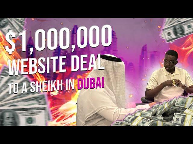 How a Web Designer Sold a MILLION Dollar Website to a Sheikh in Dubai