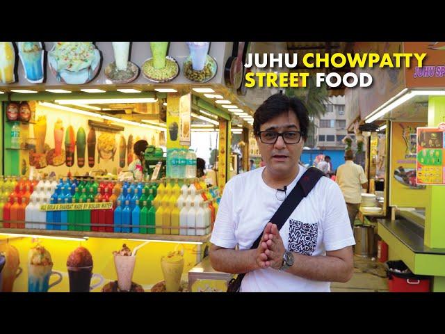 Juhu Beach Street Food Mumbai | Juhu Chowpatty Street Food | Mumbai Street Food | Chowpatty Ice Gola