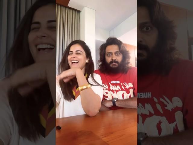 This Jodi Never FAILS To Make Us Laugh | Riteish Deshmukh, Genelia Deshmukh | #shorts #comedy