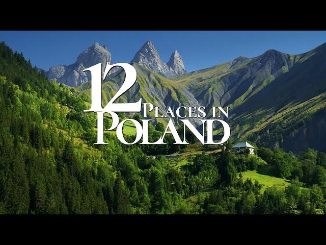 12 Beautiful Places to Visit in Poland 4K  | Poland Travel Video