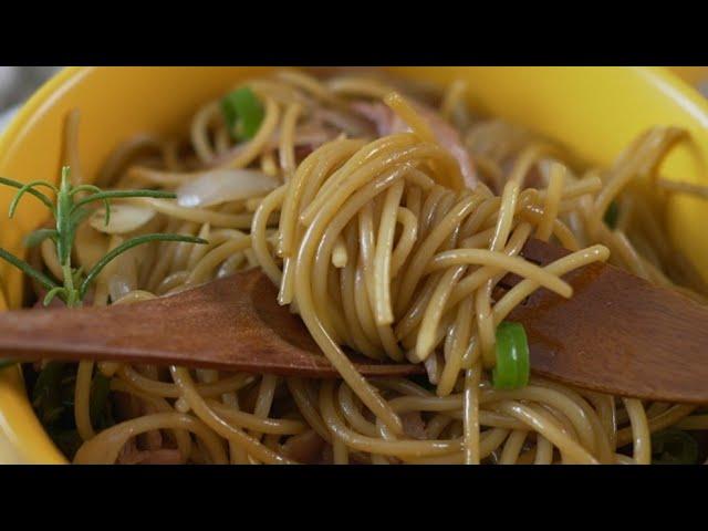 Eng sub) Korean style Soy sauce Pasta Recipe!!