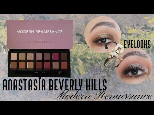 2 Looks 1 Palette ft. Anastasia Beverly Hills Modern Renaissance