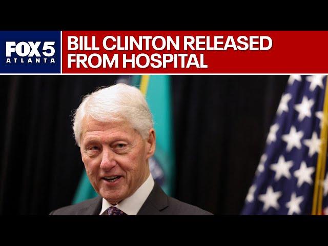 Former President Bill Clinton released from hospital | FOX 5 News