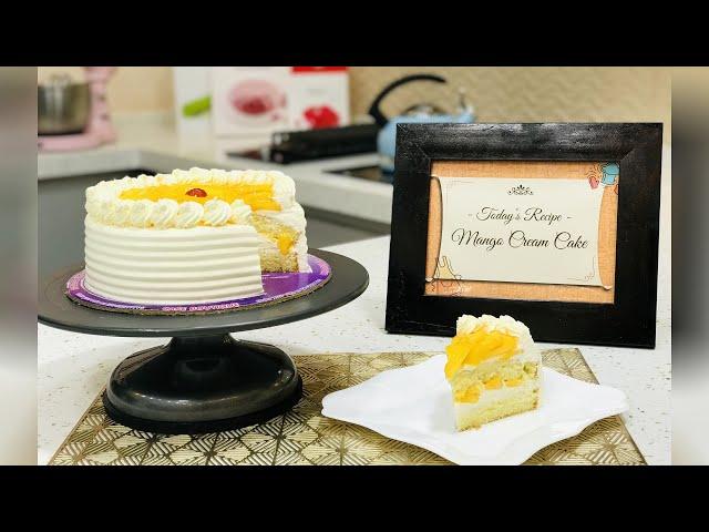 MANGO CREAM CAKE (BAKING CLASS)