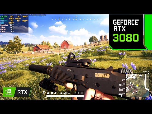 PUBG : RTX 3080 12GB ( 4K Ultra Graphics  )