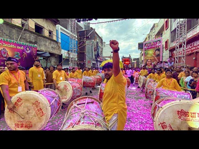 Chatrapati Dhol Tasha Pathak Amravati | Puneri Dhol in Hyderabad | Puneri Dhol at Bonalu Festival