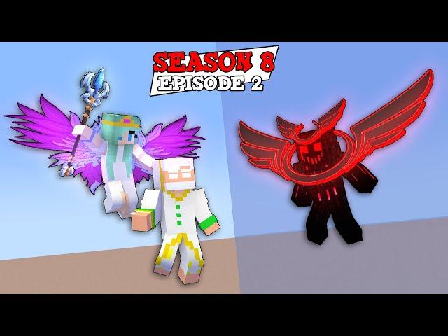 Monster Fight SEASON 8 PART 2 | KRM GOD MODE - THE FALL OF THE HEROBRINE - Minecraft Animations