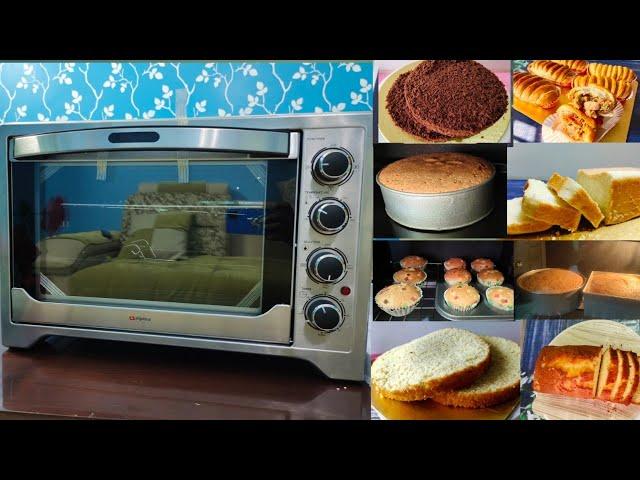 Miyako 52 litre oven tutorial || Miyako Electric oven tutorial || Miyako electric oven riview ||