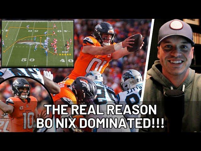 The REAL REASON Bo Nix Dominated | Week 8 Film Analysis vs Panthers