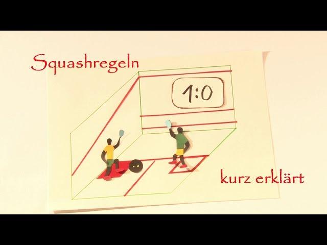 Squash - Regeln kurz erklärt [07/2016]