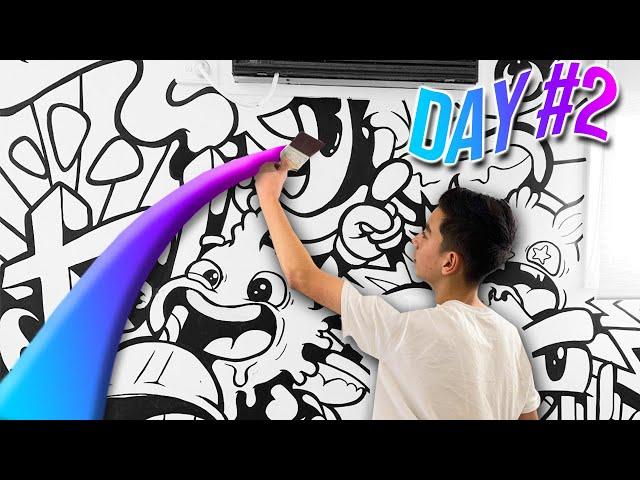 I Spent 50 Hours Doodling on my Wall ...