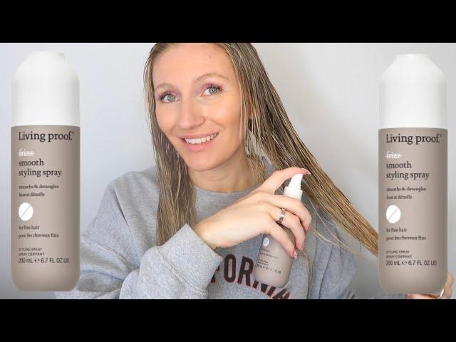 LIVING PROOF NO FRIZZ SMOOTH STYLING SPRAY REVIEW