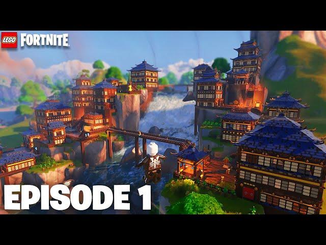 AMAZING WATERFALL VILLAGE | Creator Builds - Lego Fortnite