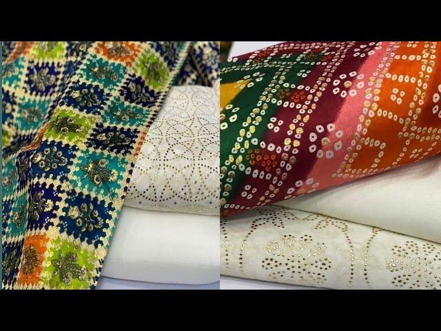 Kamdani Suit designs 2024 | Mukesh work embroidery #chiffon suits |@Zahra'sFashion