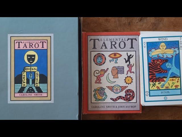 Elemental Tarot 1st edition by Caroline Smith & John Astrop. First impression flip through.