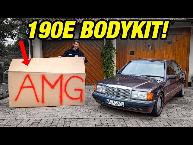 AMG-Bodykit für den 190E Kompressor + Trackday in Meppen