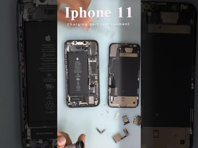 “iPhone 11 Charging Port Strip Replacement in 60 Seconds | Quick Fix Tutorial”