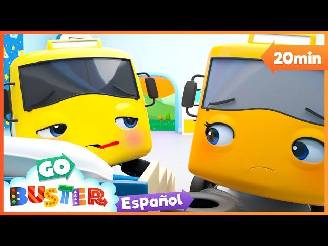 ¡Buster se enferma! |  Go Buster en Español  Dibujos para niños