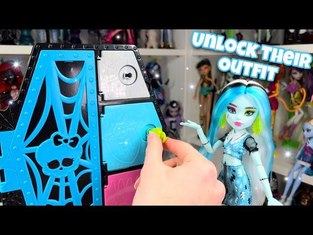 Monster high skulltimate secrets frankie stein doll review!