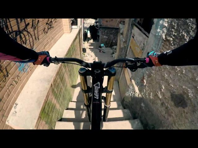 Steep Urban Mountain Biking Down a Rio Favela | Filip Polc's POV