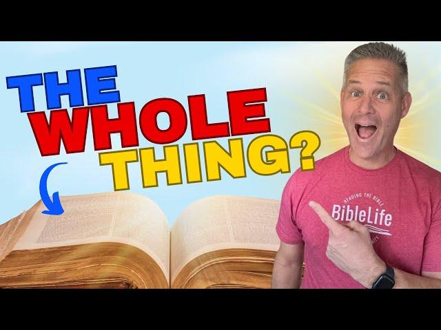 The Simple Trick to Reading the Whole Bible