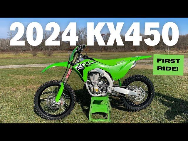 2024 Kawasaki KX450 - First Ride! - GoPro