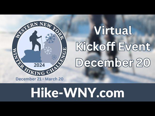 2024 WNY Winter Hiking Challenge Kickoff