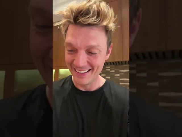 Nick Carter - Instagram Live 4/18/2023 - Morning Daddy Duties