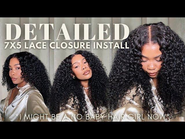 STEP BY STEP BIG FLUFFY CURLS & BLACK FRIDAY DEALS | 7x5 LACE CLOSURE Ft Nadula Hair