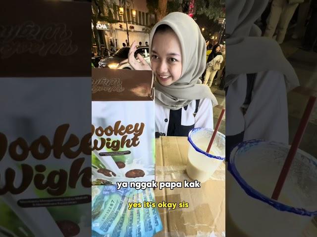 Beli susu dapet rezeki ditinggal ayah meninggal